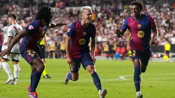 Dani Olmo Shines in Dream Debut as Barcelona Secures 2-1 Victory Over Rayo Vallecano